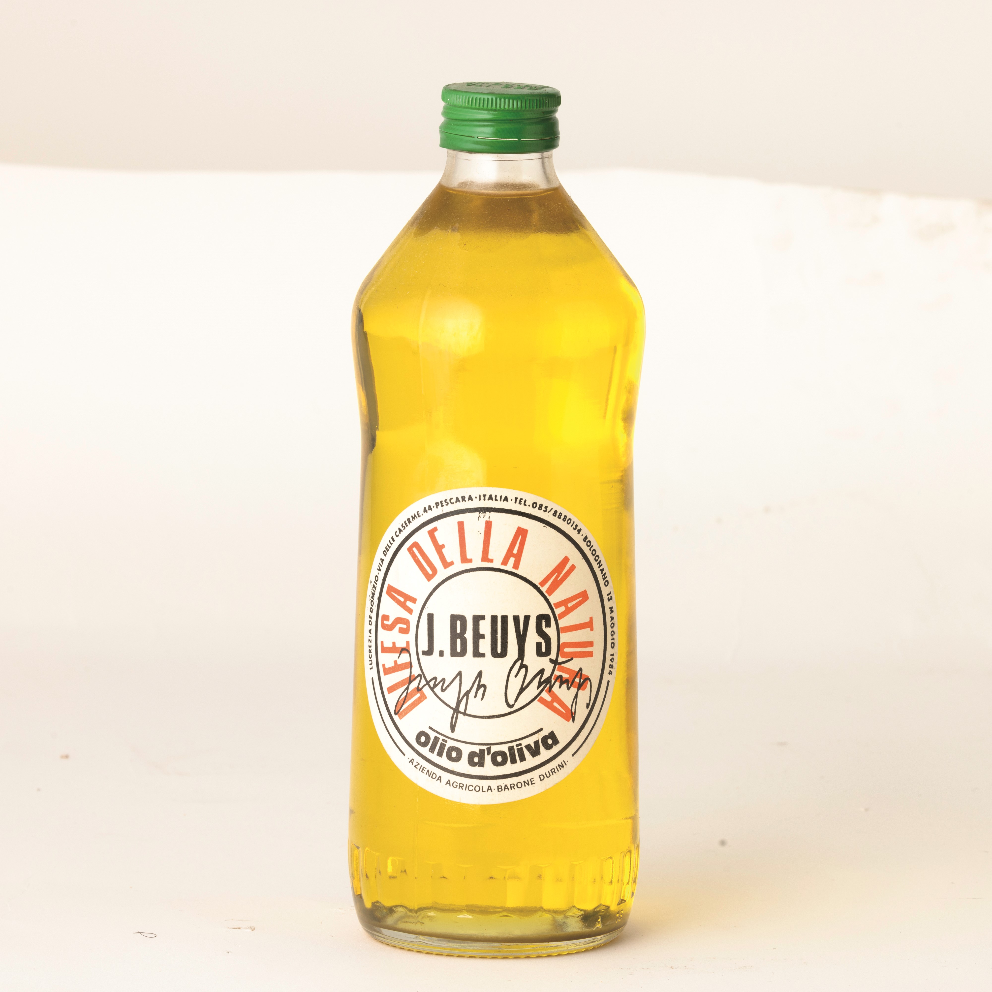 Joseph Beuys - Ölflashe (bottiglia Olio f.I.u.)