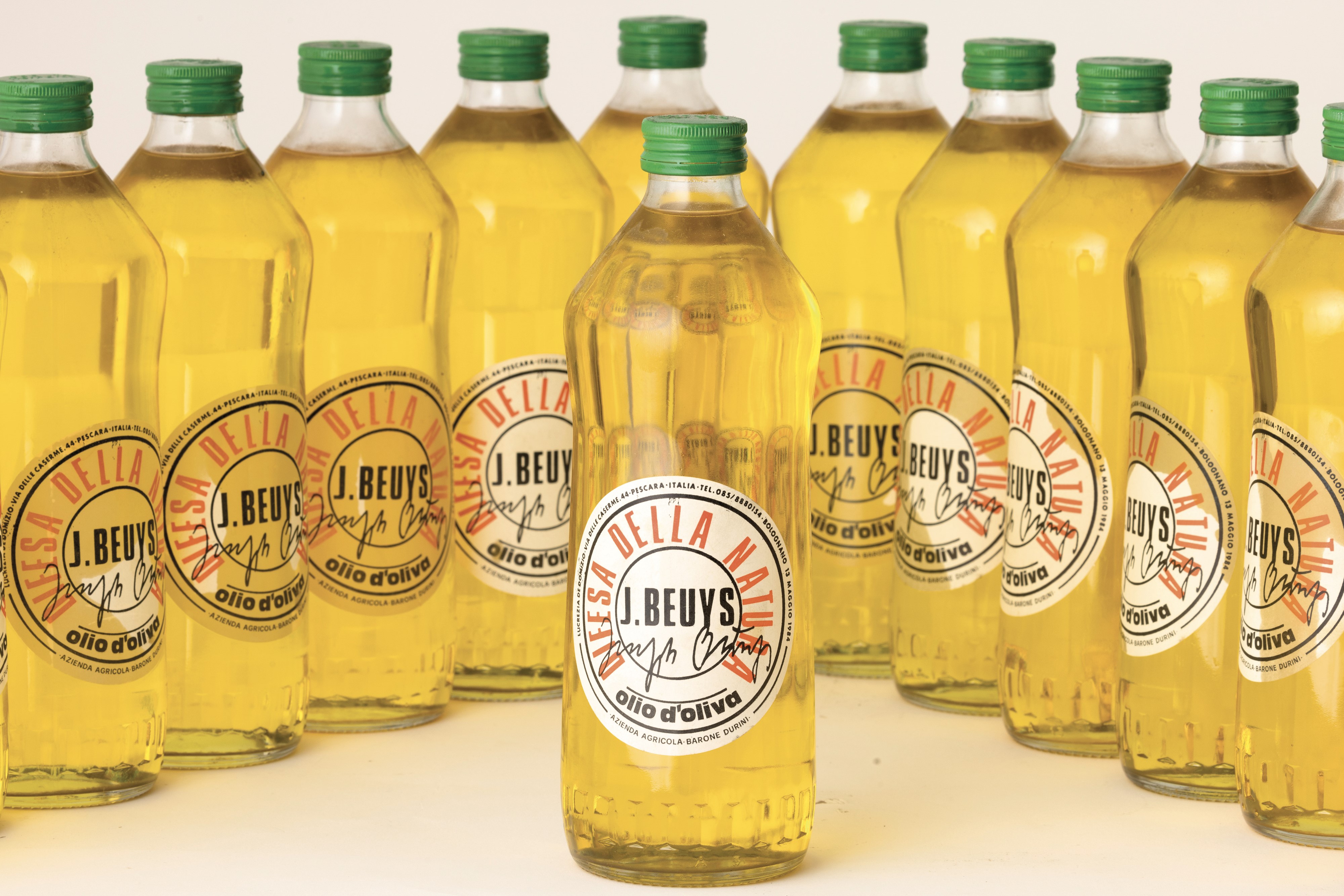 Joseph Beuys - Ölflashe (bottiglia Olio f.I.u.)