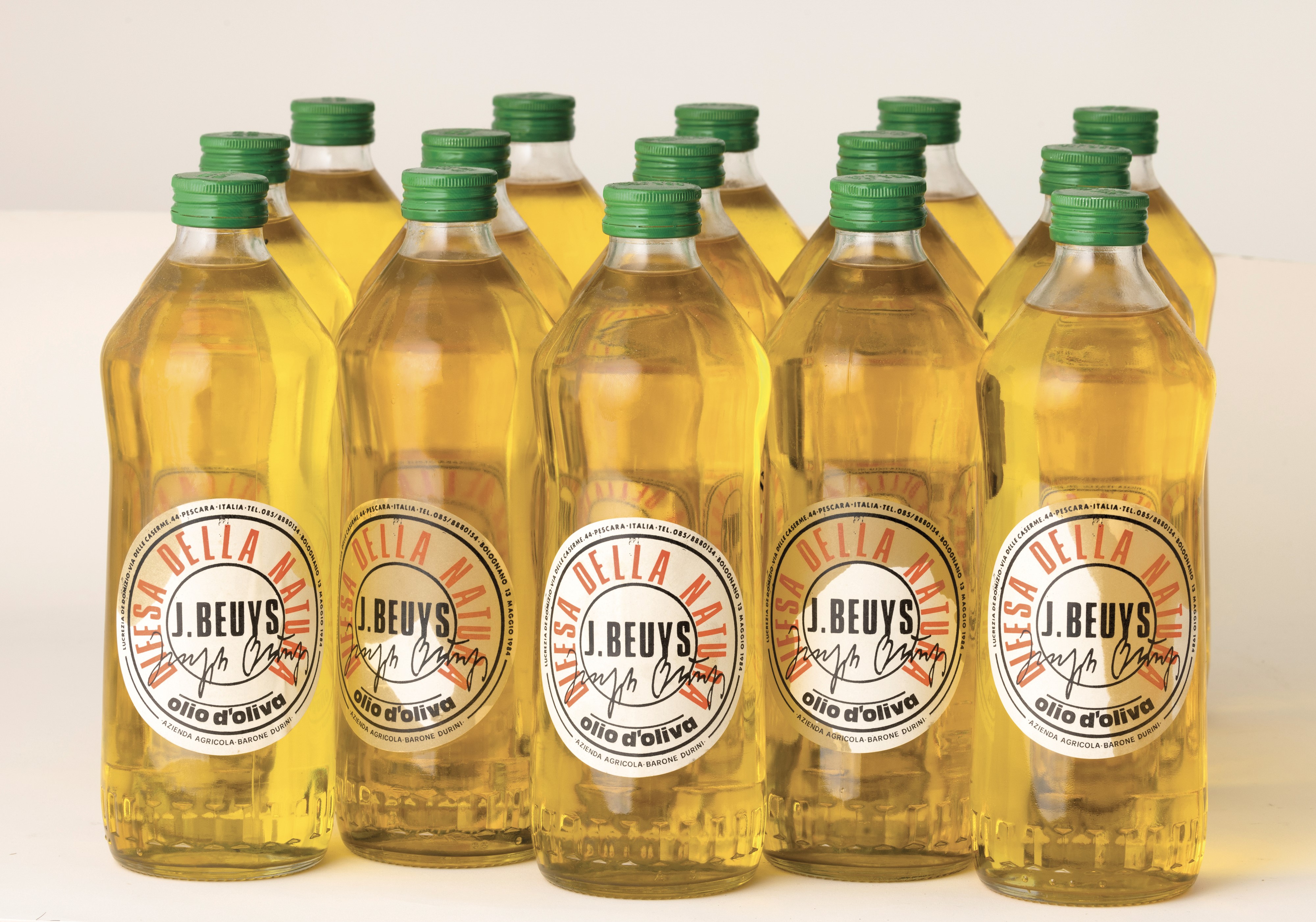 Joseph Beuys - Ölflashe (bottiglia Olio f.I.u.)