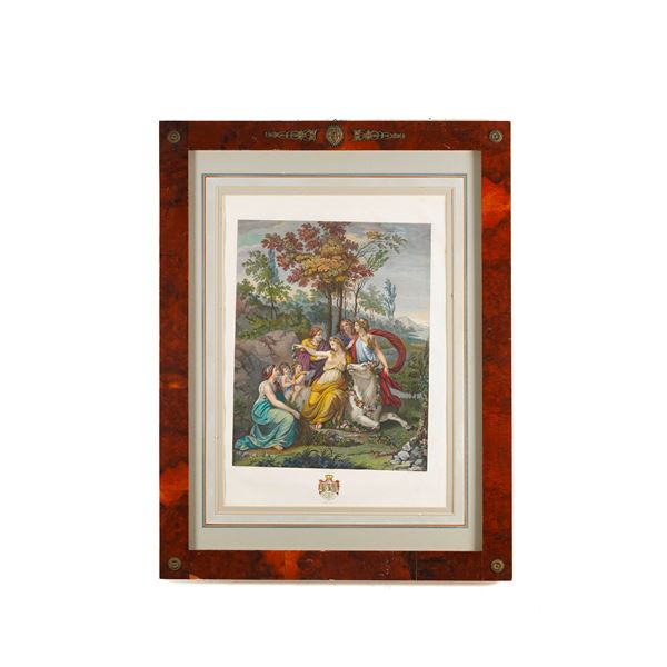 Paolo Caronni (1779-1842)  Il ratto di Europa.. Secolo XIX  