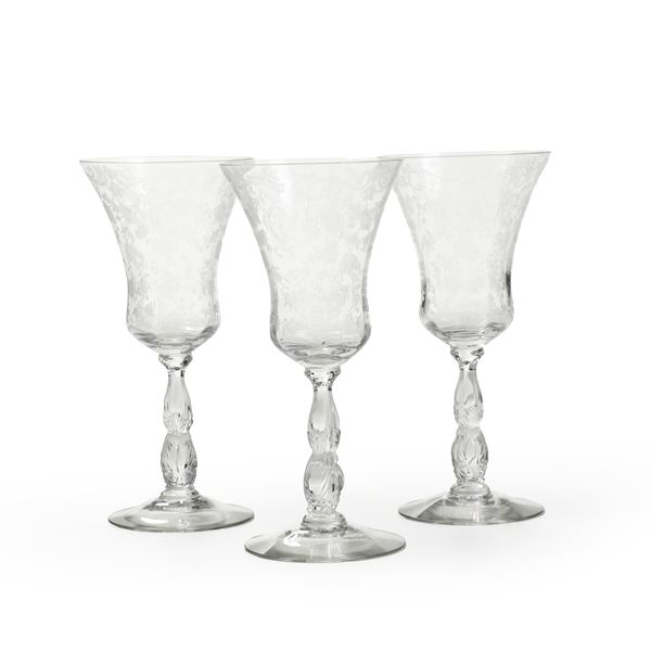 Tre calici, XX secolo. 