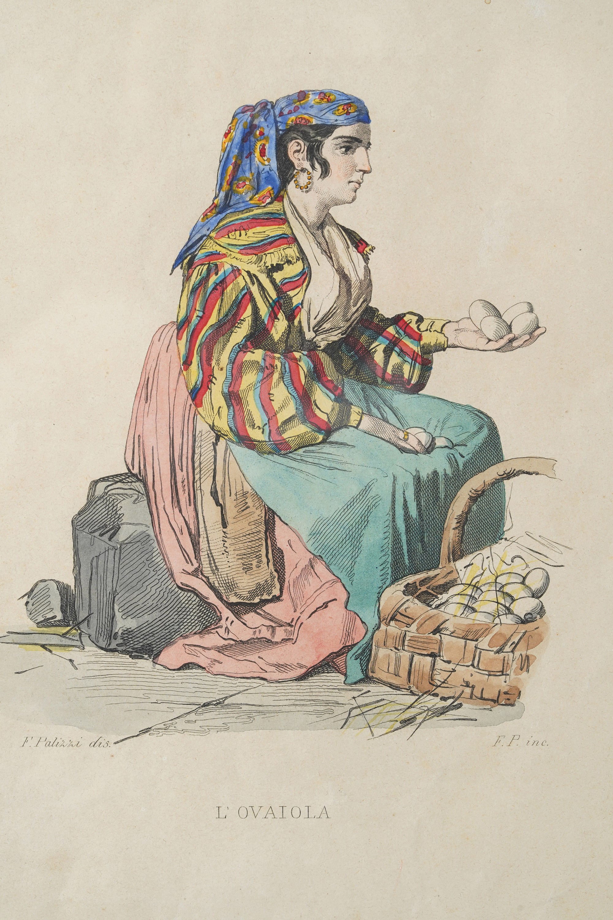 Filippo Palizzi (1818-1899) L'ovaiola