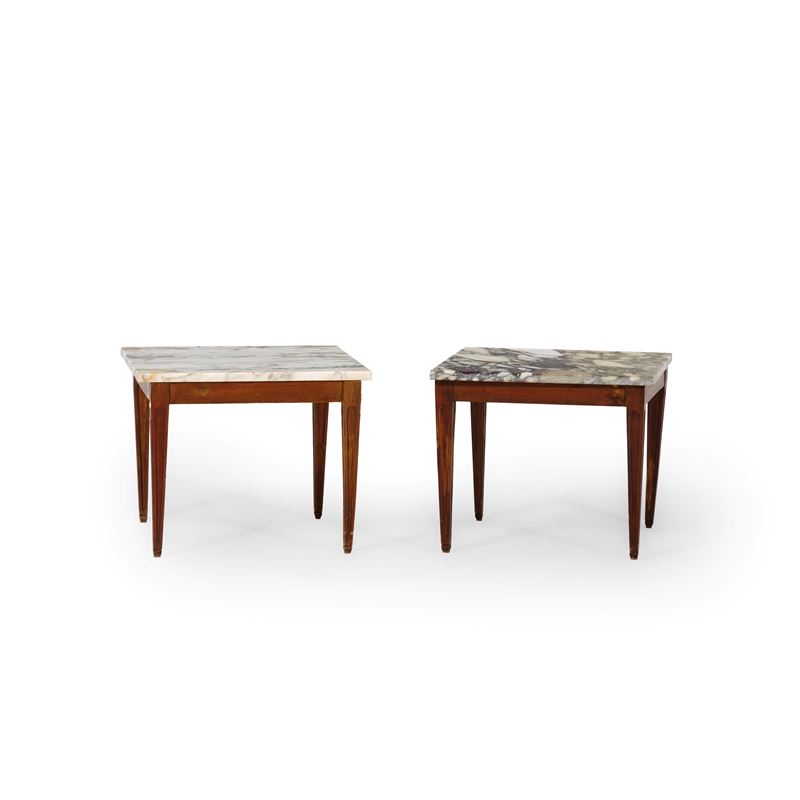 Due tavolini da salotto. XX secolo  - Asta Antiquariato - Cambi Casa d'Aste