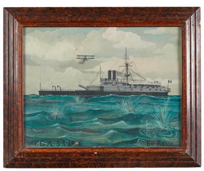 Remo Bò, Ex voto nave militare, 1936