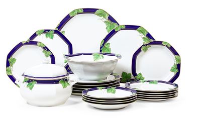 Servizio da Tavola "jardin D’hiver” Limoges, Manifattura Haviland, Verso la Fine del XX Secolo