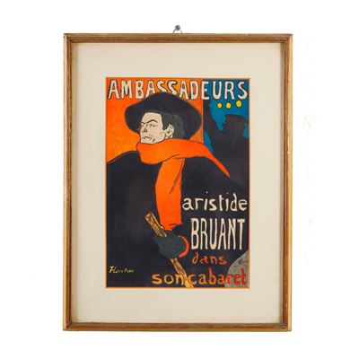 F. Lautrec Ambassadeursaristide Bruan Dans Son Cabaret