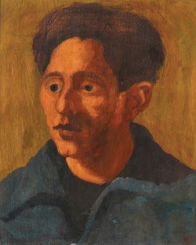 Autoritratto, tempera su tavola