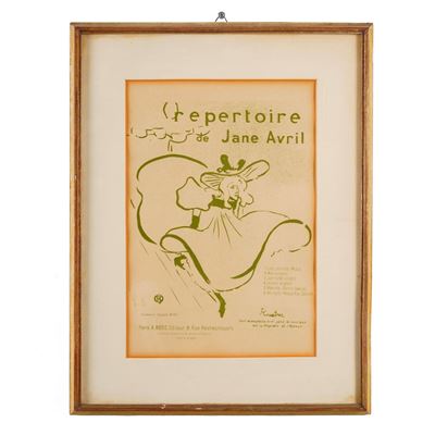 Repertoire De Jane Avrilparigi, Auguste Bosc, XX Secolo