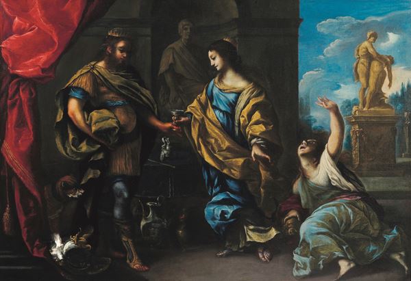 Sofonisba che riceve la coppa del veleno