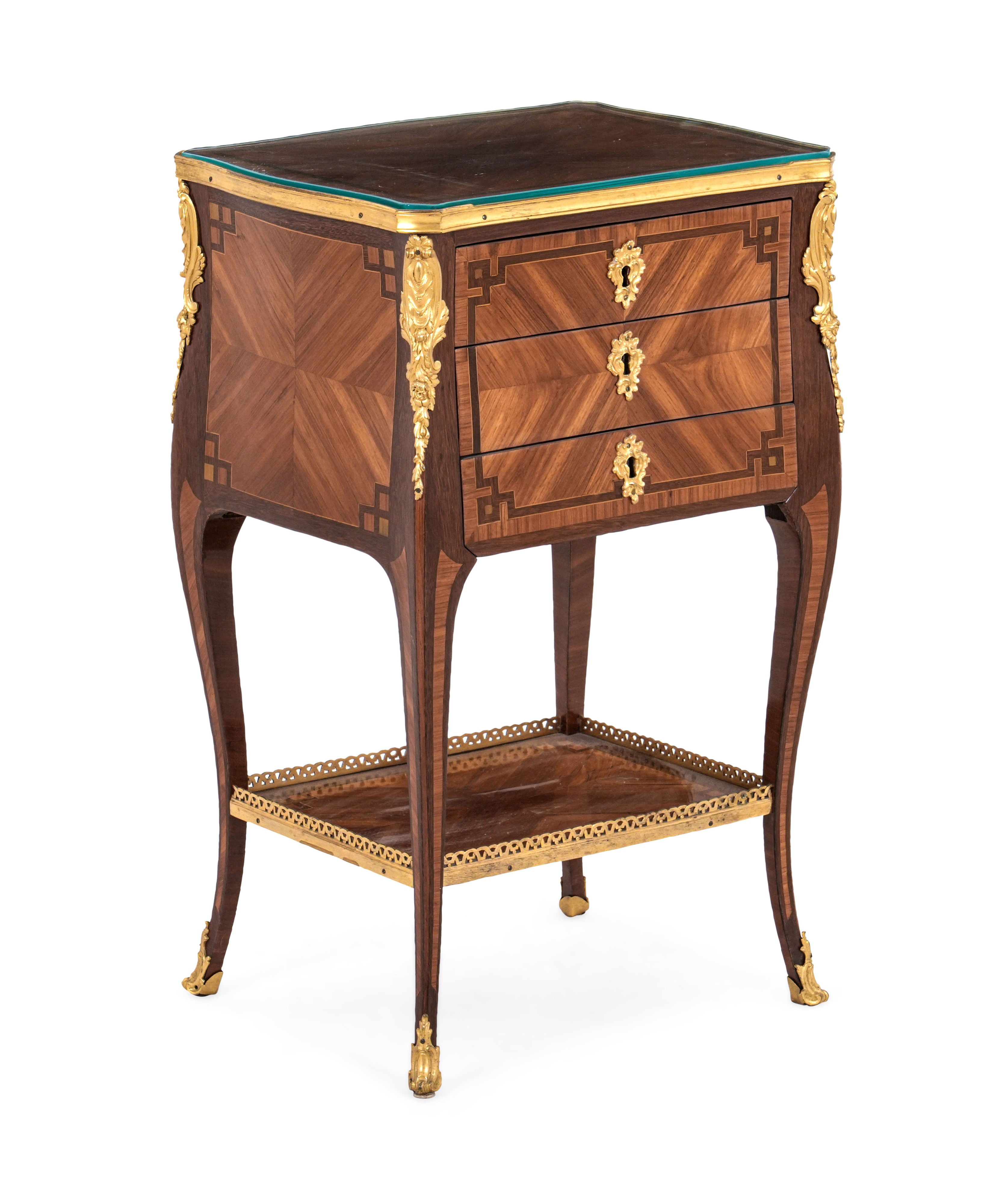 Tavolino Chiffonier Luigi XV. Francia, Seconda Metà XVIII Secolo, nei Modi di Pierre Roussel (172...