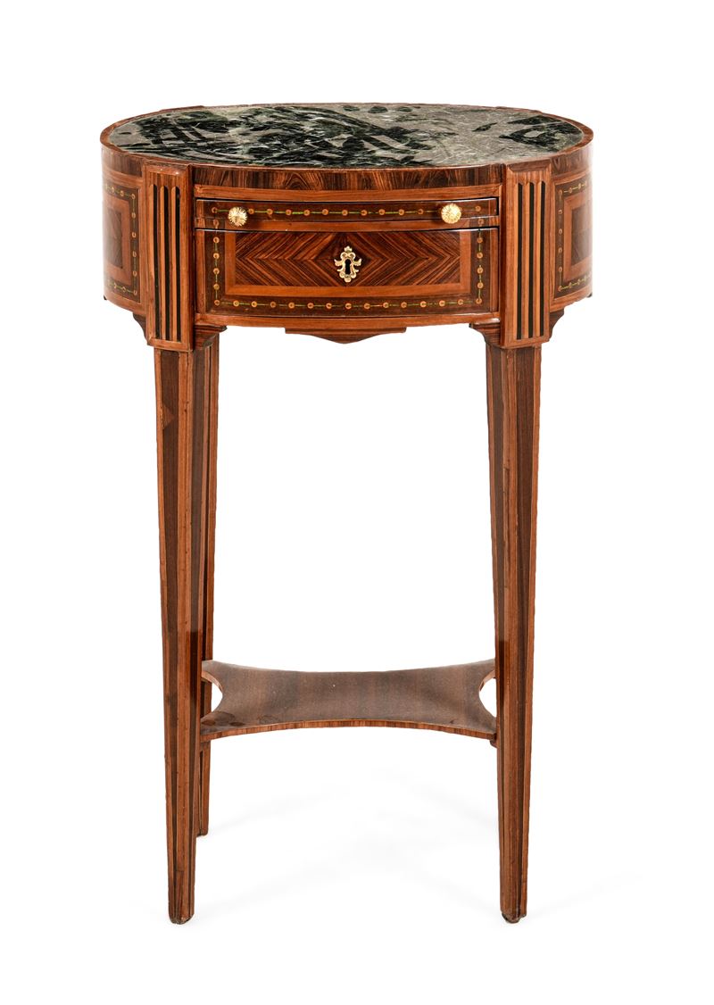 Comodino lastronato e intarsiato. Sicilia, fine XVIII secolo  - Auction Italian Residences - Cambi Casa d'Aste