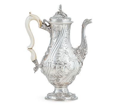 Caffettiera. Argentiere Daniel Smith e Robert Sharp, Londra, 1764