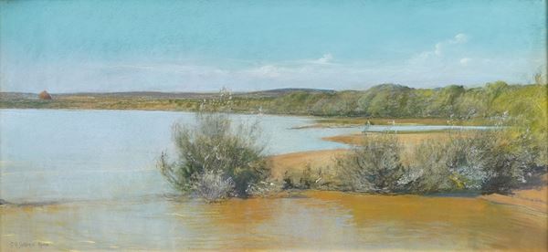 Il Tevere in una calda estate