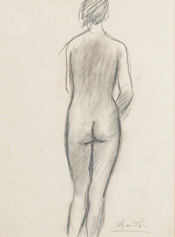 Giacomo Manz&#249; - Nudo di donna