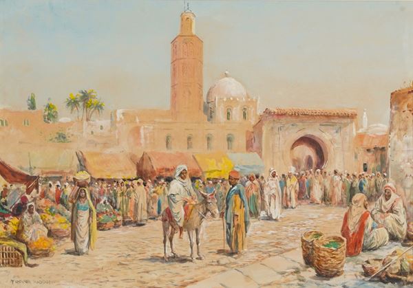 Arthur Trevor Haddon - Scena orientalista
