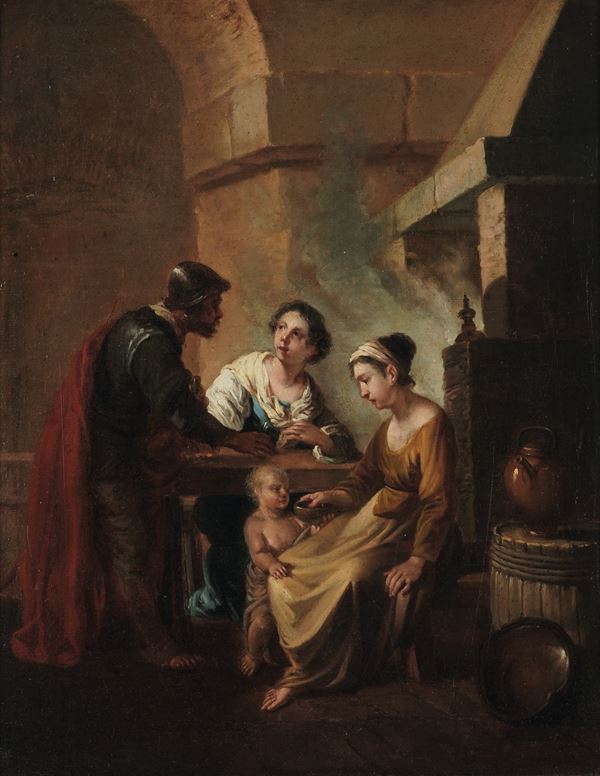 Interno di taverna romana