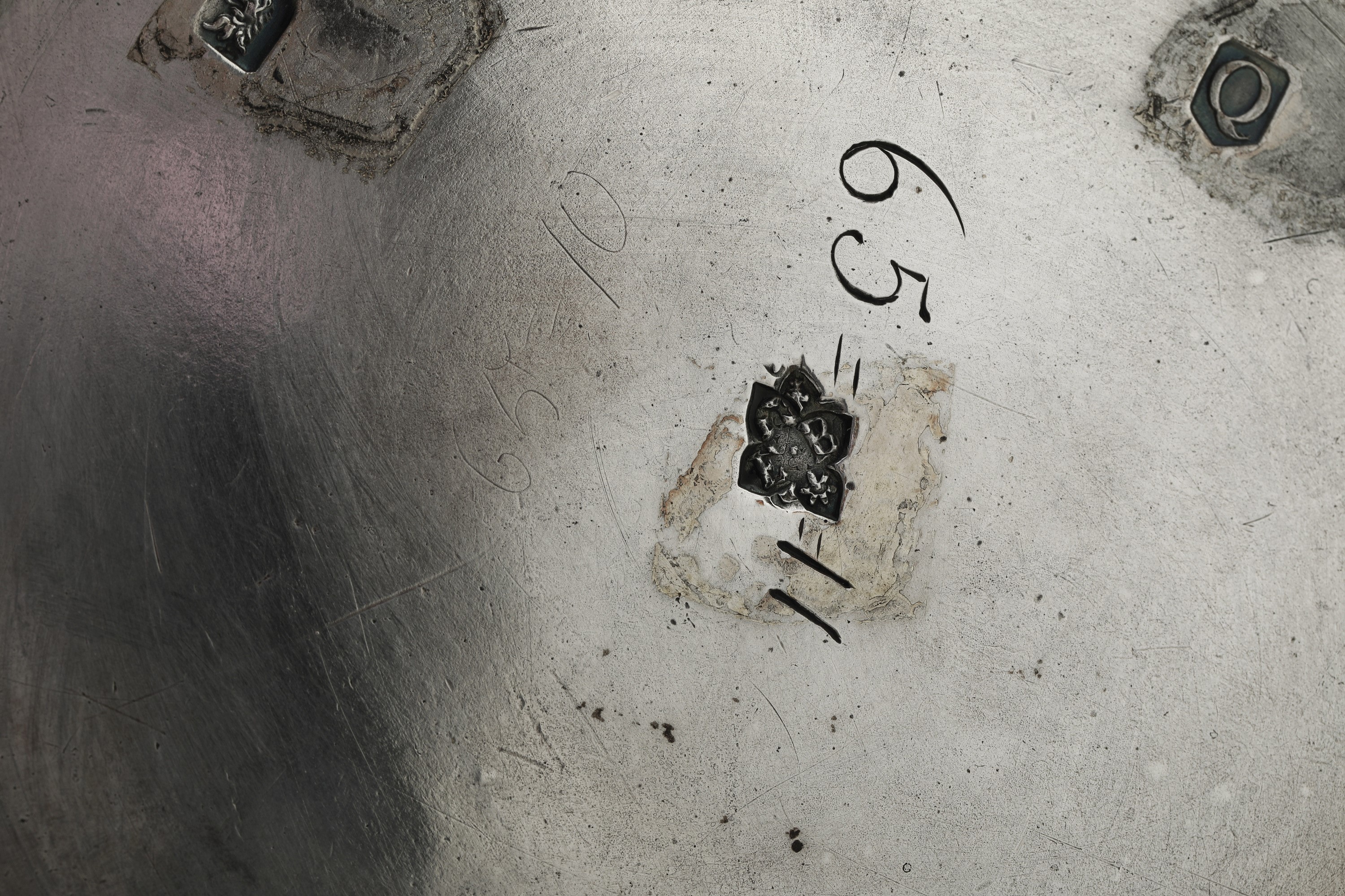 Importante Kettle. Londra 1731, Argentiere E. Buteux