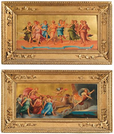 Da Baldassarre Tommaso Peruzzi e da Guido Reni Apollo Danza con le Muse il Carro D’aurora