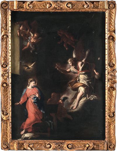 Scuola Romana del XVII Secolo Annunciazione