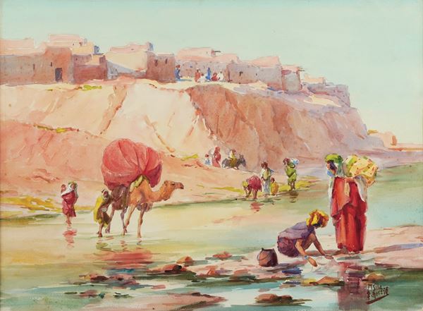 Sila (?) Paesaggio mediorientale