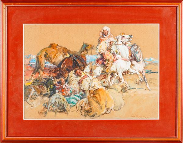 Riposo della carovana