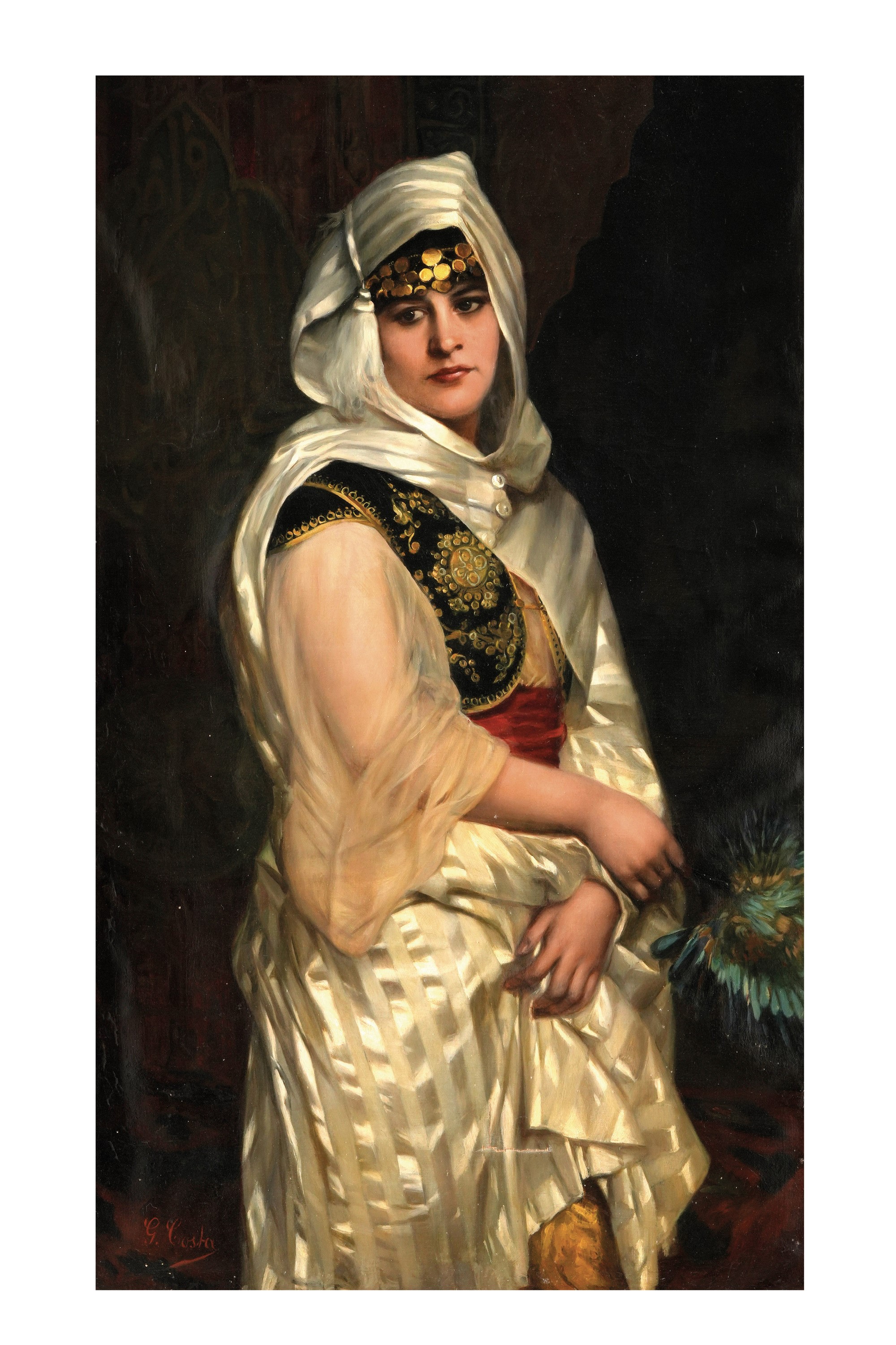 Giovanni Costa - Giovane Donna Turca