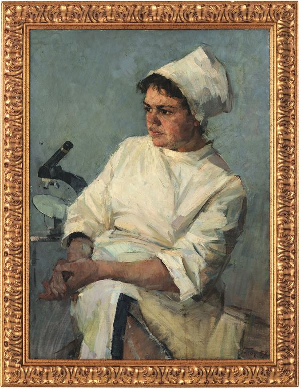 G. Gold, 1958 Ritratto della studentessa Shushmanova, 1958