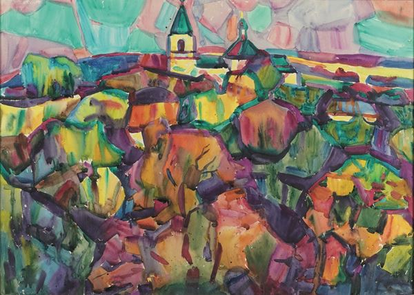 Krilova (?) In a red-green mood