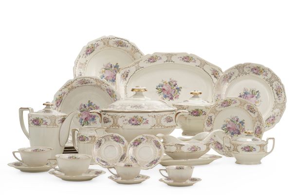 Servizio da tavola. Germania, Selb (Baviera), Manifattura Heinrich, XX secolo.