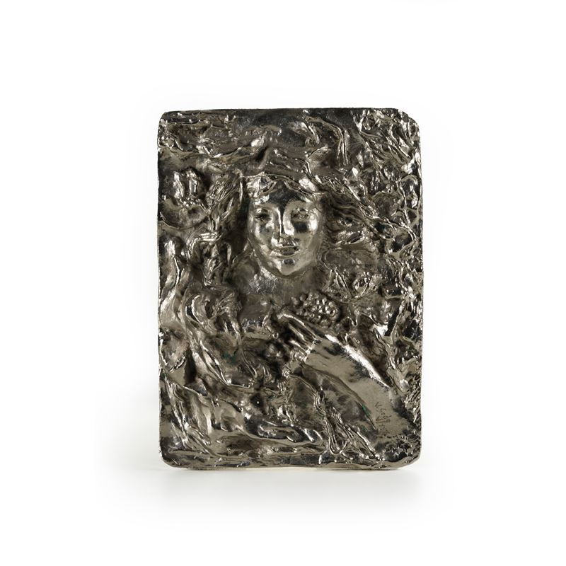 Figura femminile allegorica. XX secolo  - Auction Ancient and 19th-century sculpture - Cambi Casa d'Aste