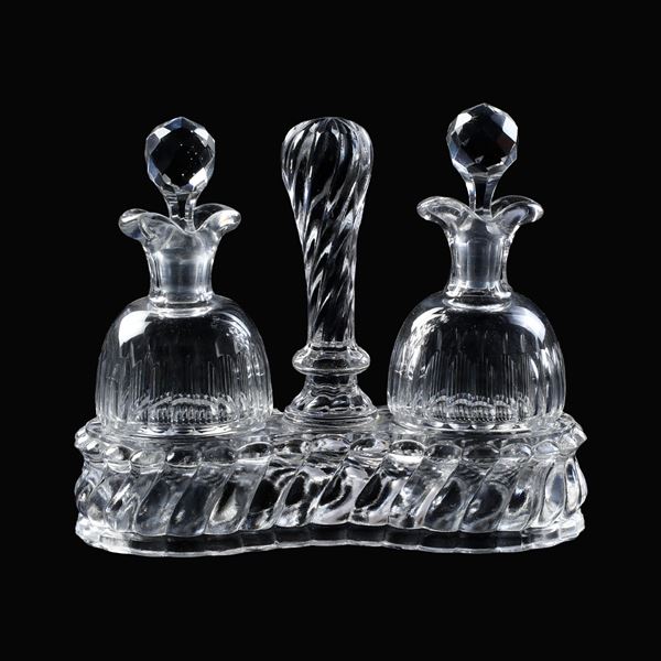 Oliera “Bambou” Francia, Manifattura Baccarat, fine del XIX secolo  