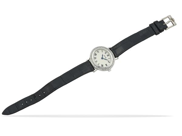 Gold lady's wristwatch, Piaget. The movement has not been tested for the accuracy of time and may need a service