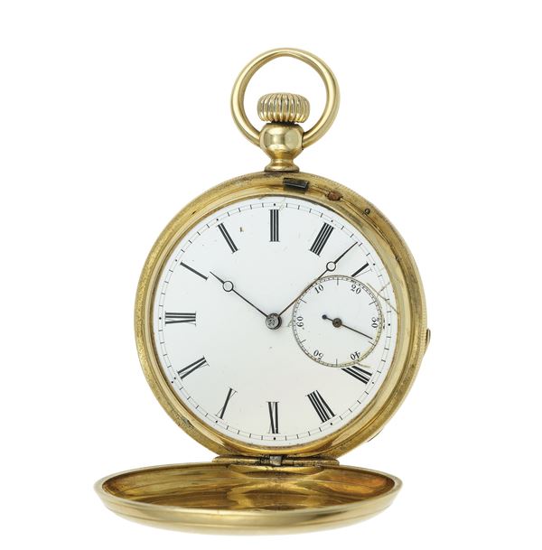 Gold pocket watch. Rosemund Billeter, Zürich. The movement has not been tested for the accuracy of time and may need a service