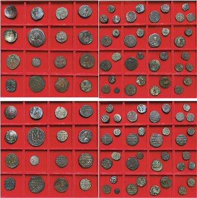 Impero Romano D’oriente. Lotto di 52 Monete.