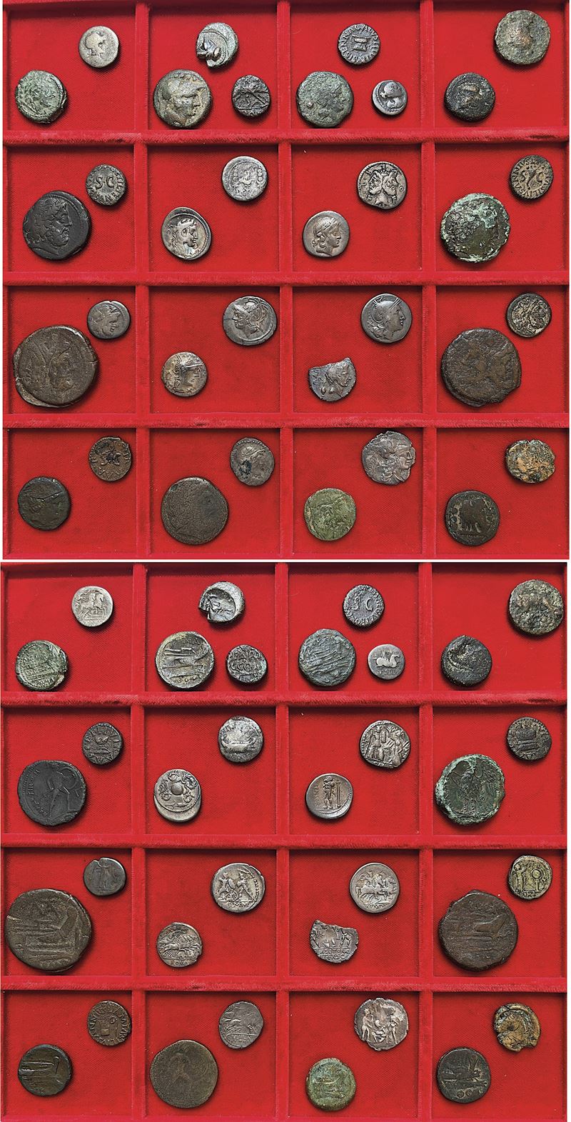 REPUBBLICA ROMANA. Lotto di 34 monete.  - Auction Numismatics - Cambi Casa d'Aste