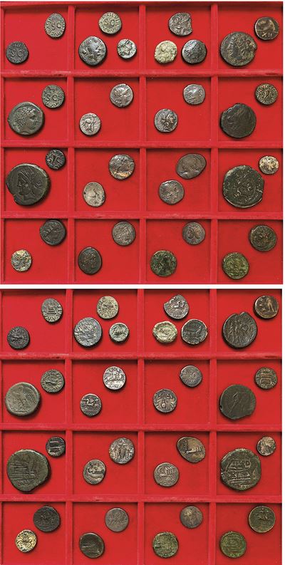 Repubblica Romana. Lotto di 34 Monete.