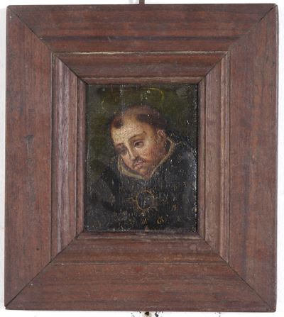 Scuola del XVII Secolo Ritratto di San Nicola da Tolentino
