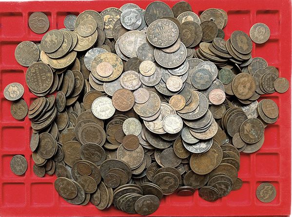 REGNO D’ITALIA. Lotto di circa 790 monete.
