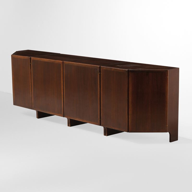 Franco Albini e Franca Helg : Mobile contenitore mod. MB 48  - Auction Design LAB - Cambi Casa d'Aste