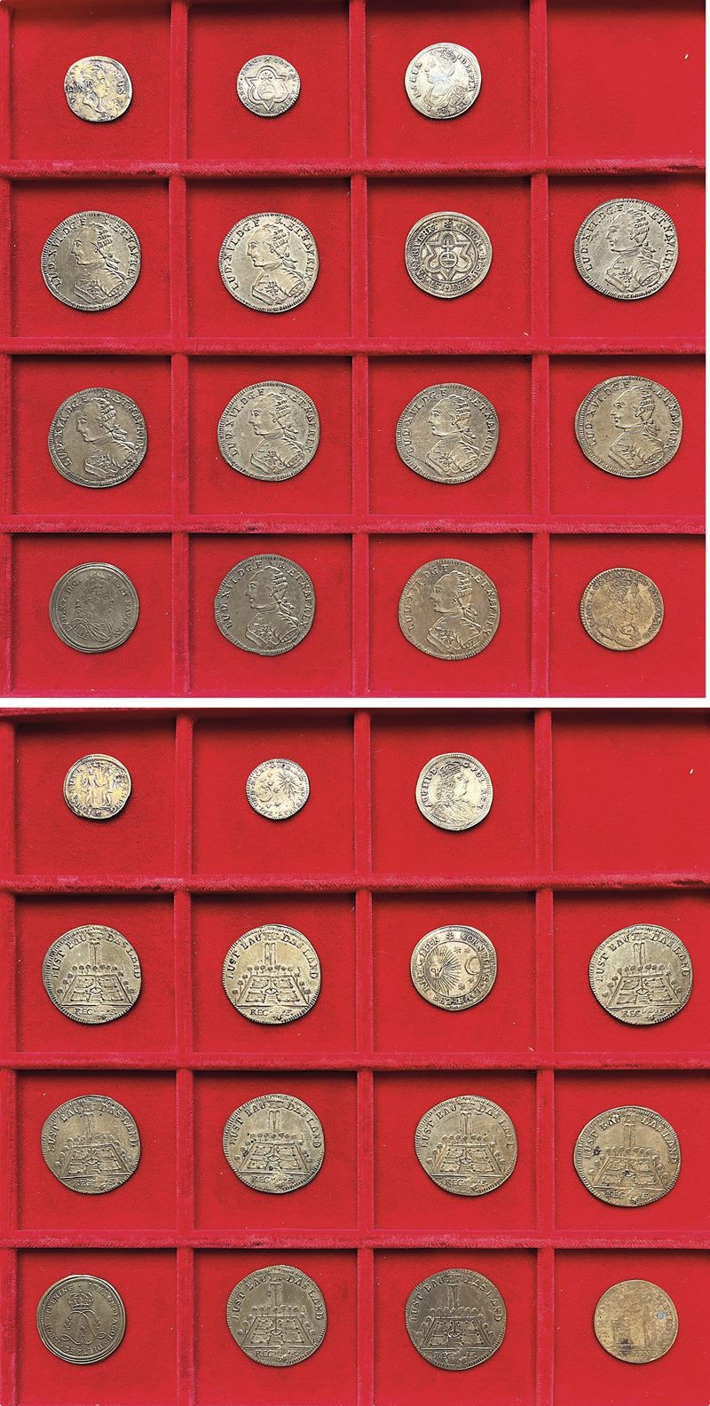 VARIE. Lotto di quindici gettoni.  - Auction Numismatics - Cambi Casa d'Aste