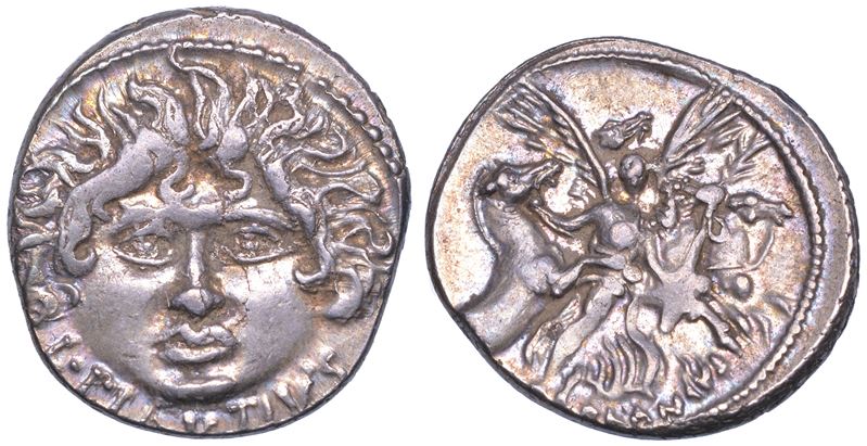 PLAUTIA. L. Plautius Plancus, 47 a.C. Denario.  - Auction Numismatics - Cambi Casa d'Aste