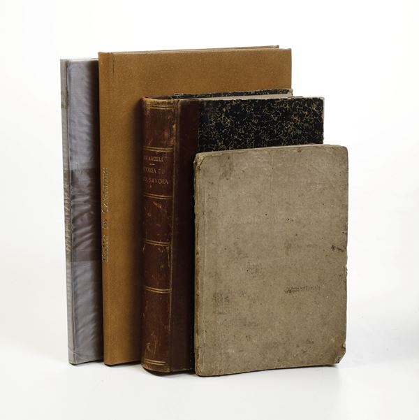 Autori vari Lotto di opere sui Savoia