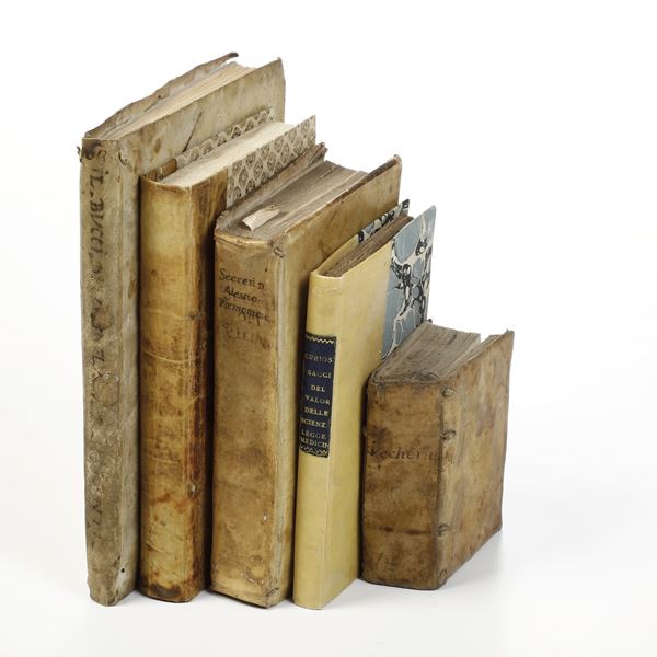 Autori vari Lotto di opere sulla medicina