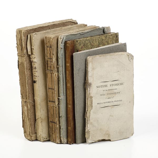 Autori vari Lotto di opere sul Piemonte napoleonico