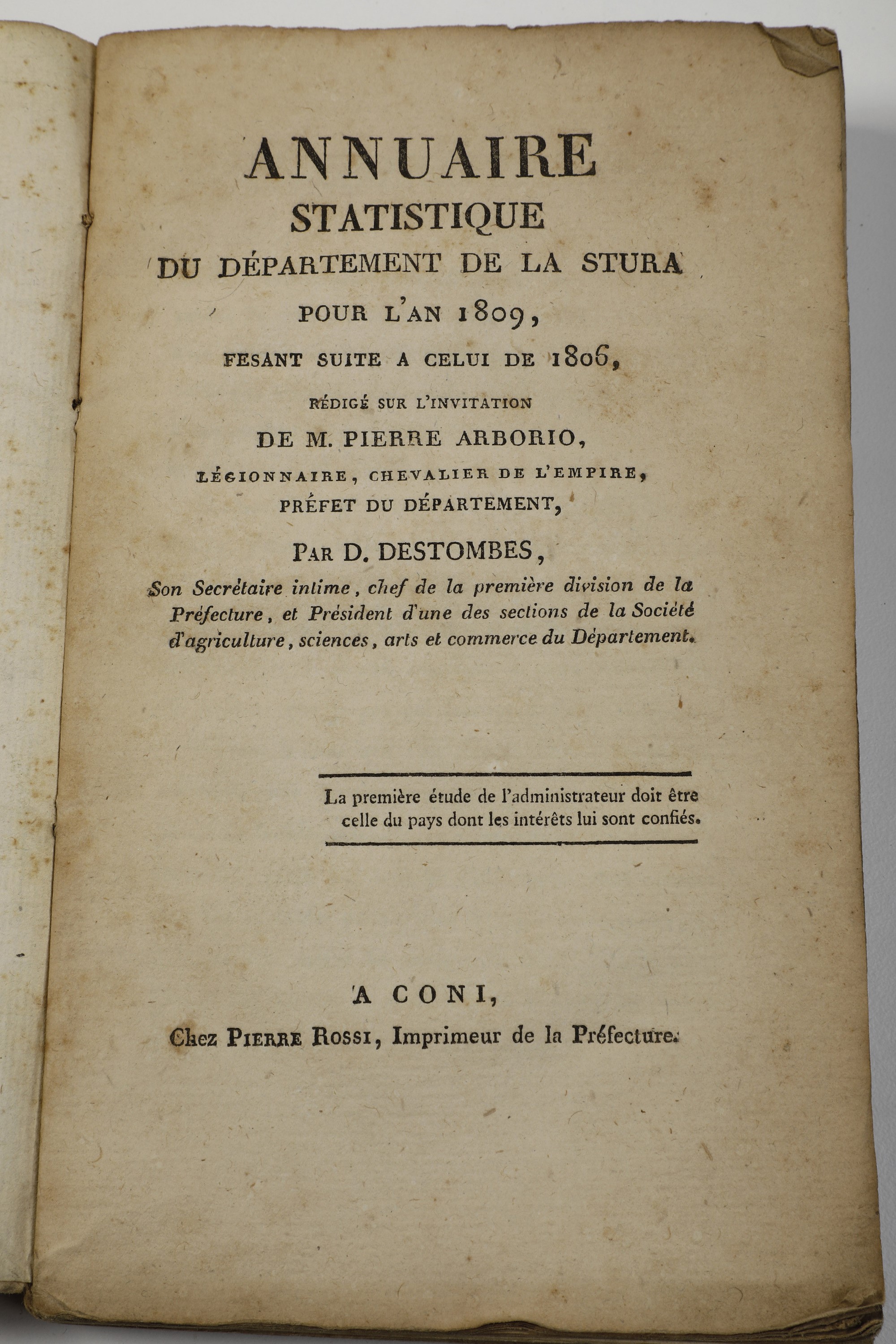 Autori Vari Lotto di Opere sul Piemonte Napoleonico