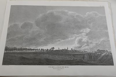 Giuseppe Pietro Bagetti Quattro Vedute di Località Piemontesi, 1796. la Raccolta di Incisioni, Di...