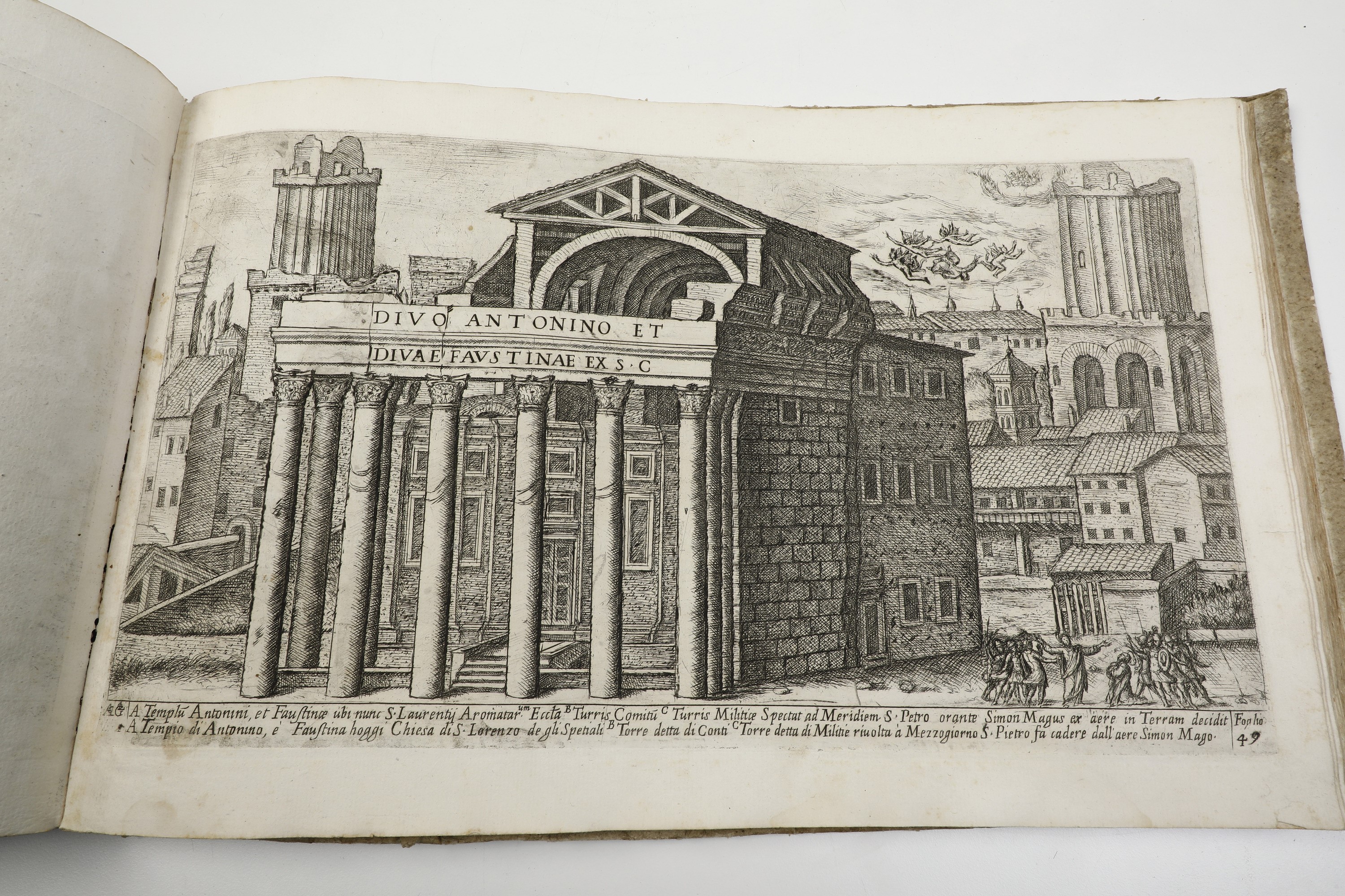 Aloisio Giovannoli (civita Castellana, Ca. 1550 - Roma, 1618)roma, 1750 (?) Vedute degli Antichi ...