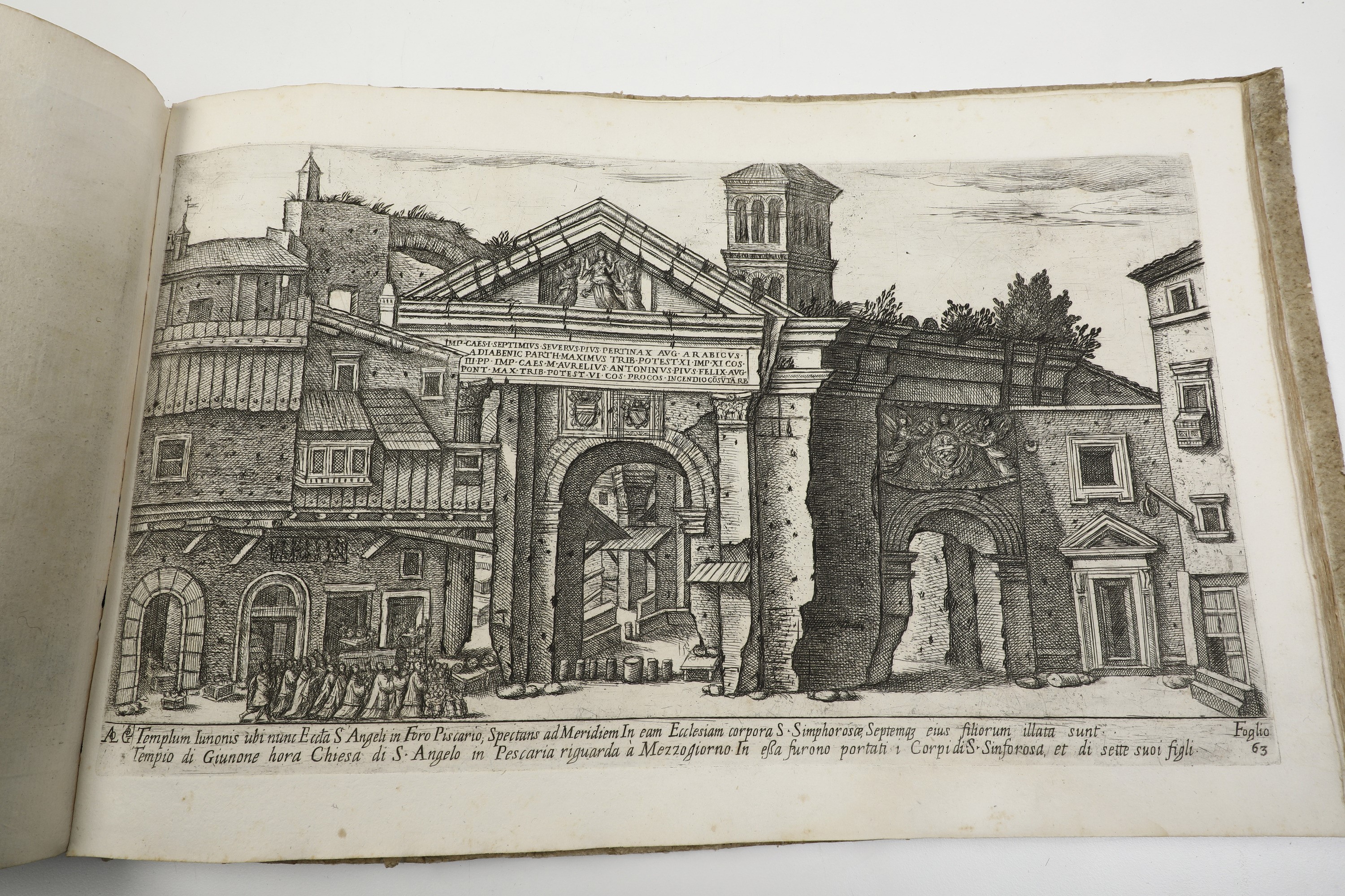 Aloisio Giovannoli (civita Castellana, Ca. 1550 - Roma, 1618)roma, 1750 (?) Vedute degli Antichi ...