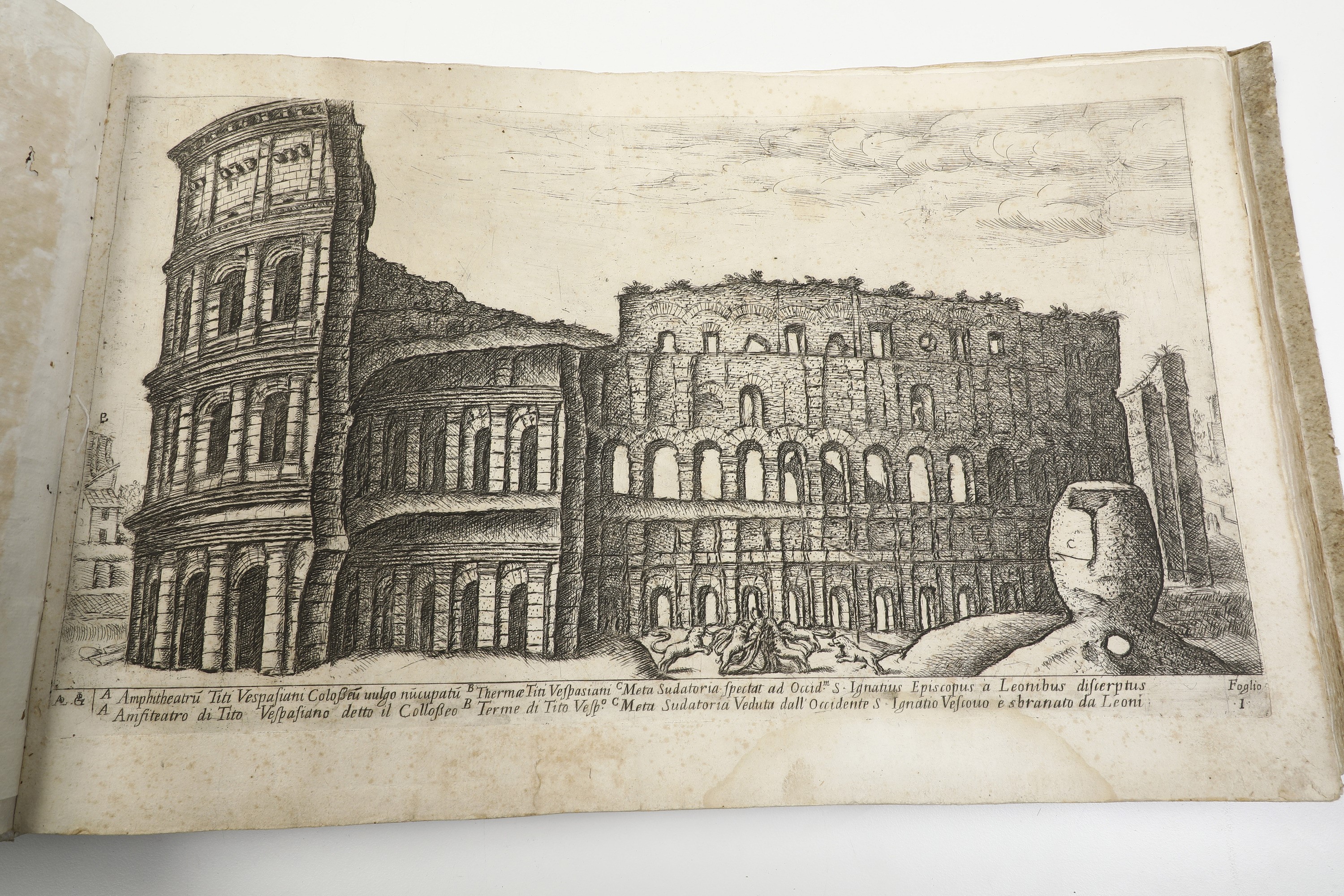 Aloisio Giovannoli (civita Castellana, Ca. 1550 - Roma, 1618)roma, 1750 (?) Vedute degli Antichi ...