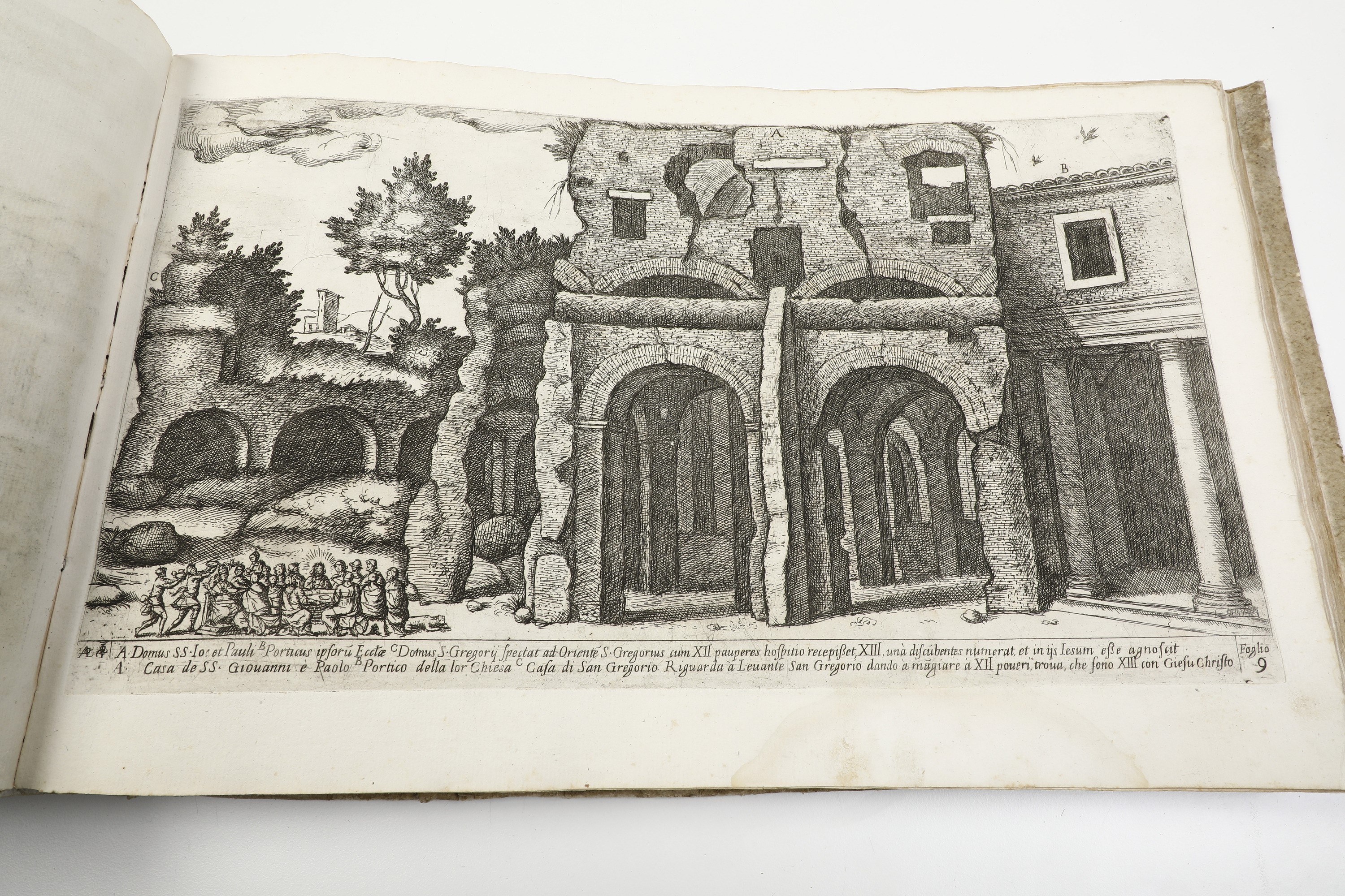Aloisio Giovannoli (civita Castellana, Ca. 1550 - Roma, 1618)roma, 1750 (?) Vedute degli Antichi ...